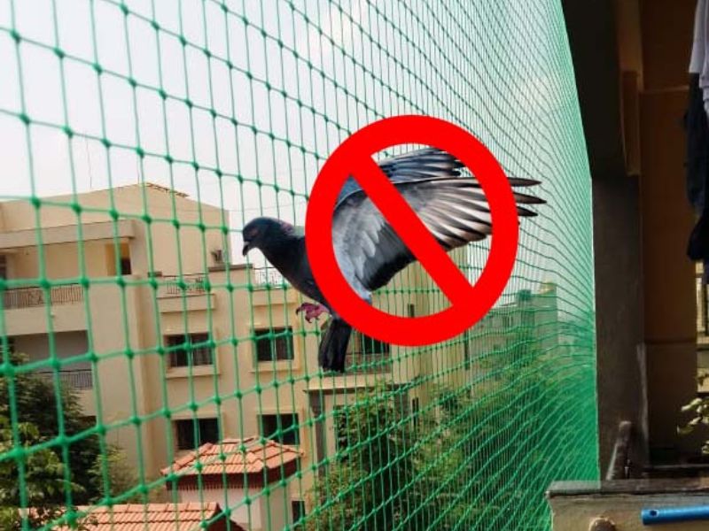 Pigeon Safety Nets for Balconiy